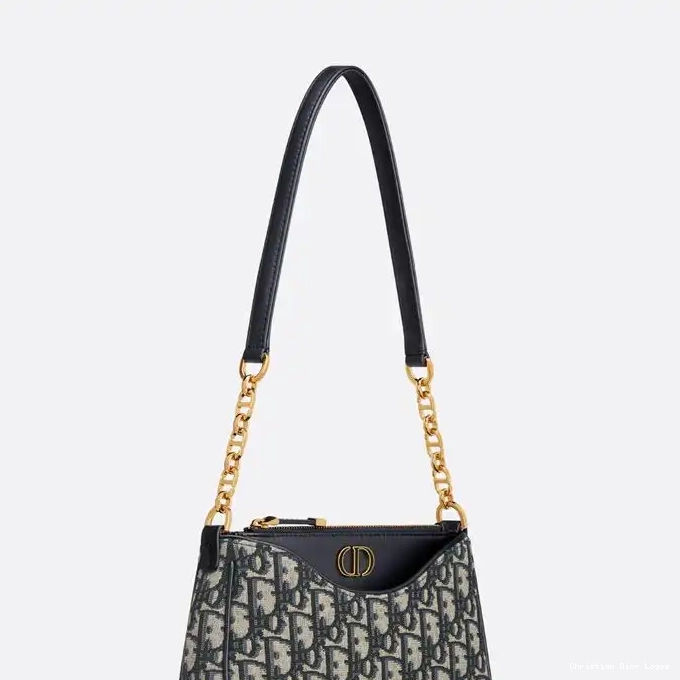 Cheap Avenue Bag Oblique Mini Blue Montaigne Canvas Motif Dior Hobo 30 0323 Luxury